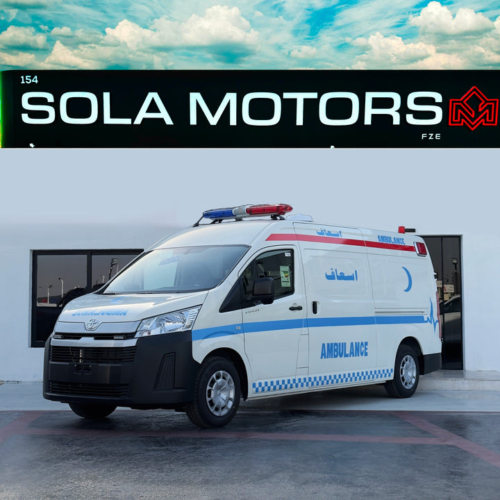 TOYOTA HIACE AMBULANCE 3.5L HIGH ROOF A/T PTR 2025
