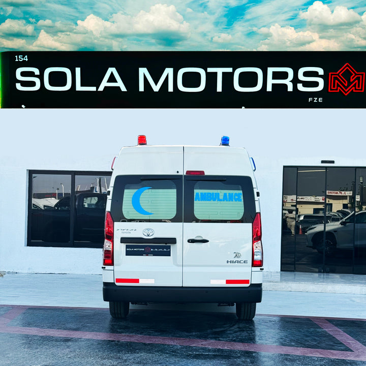 TOYOTA HIACE AMBULANCE 3.5L HIGH ROOF A/T PTR 2025