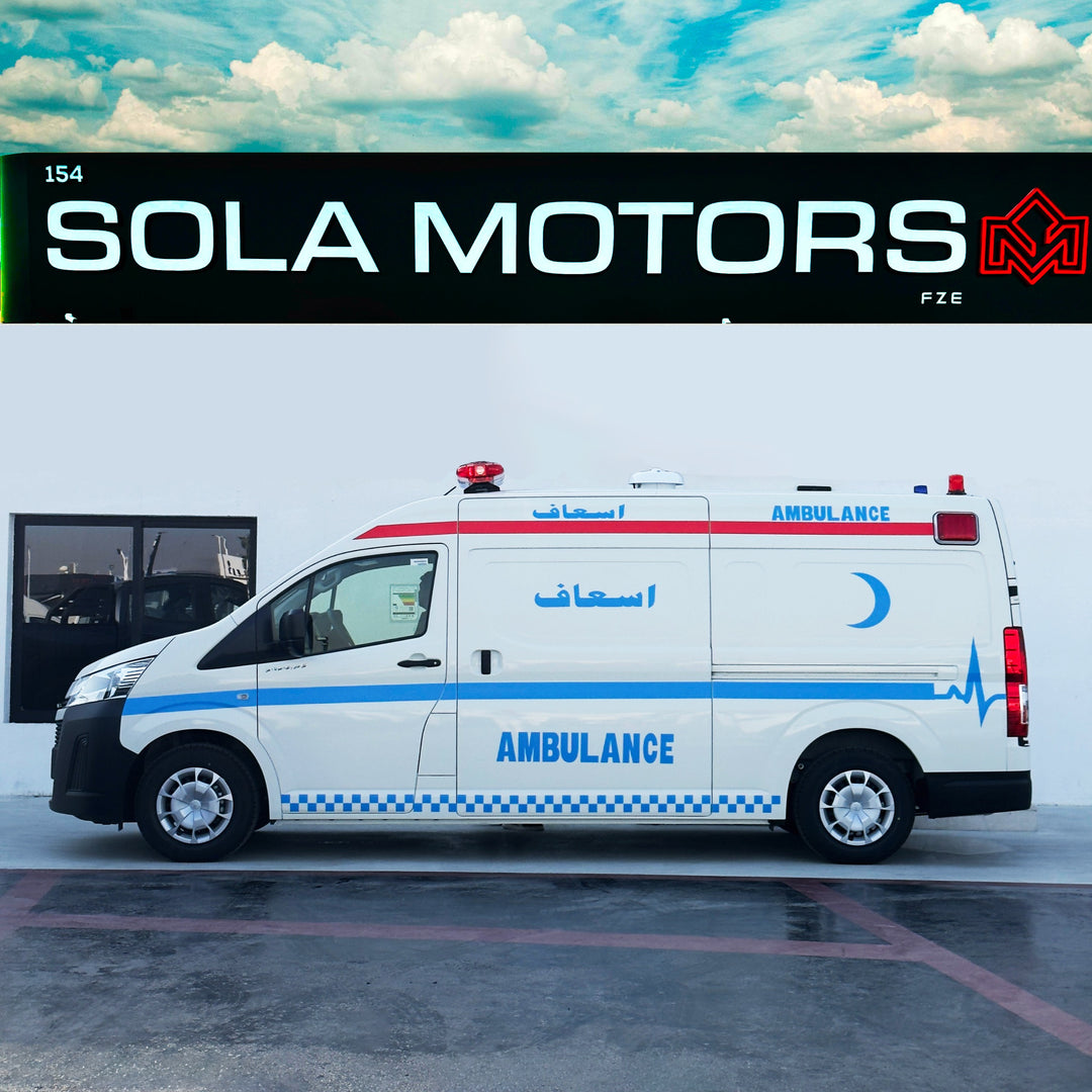TOYOTA HIACE AMBULANCE 3.5L HIGH ROOF A/T PTR 2025