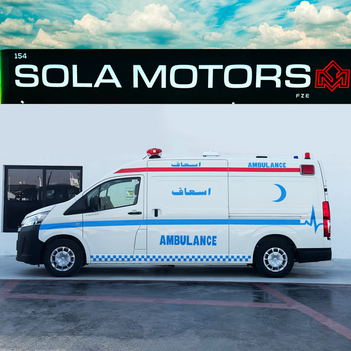 TOYOTA HIACE AMBULANCE 3.5L HIGH ROOF A/T PTR 2025